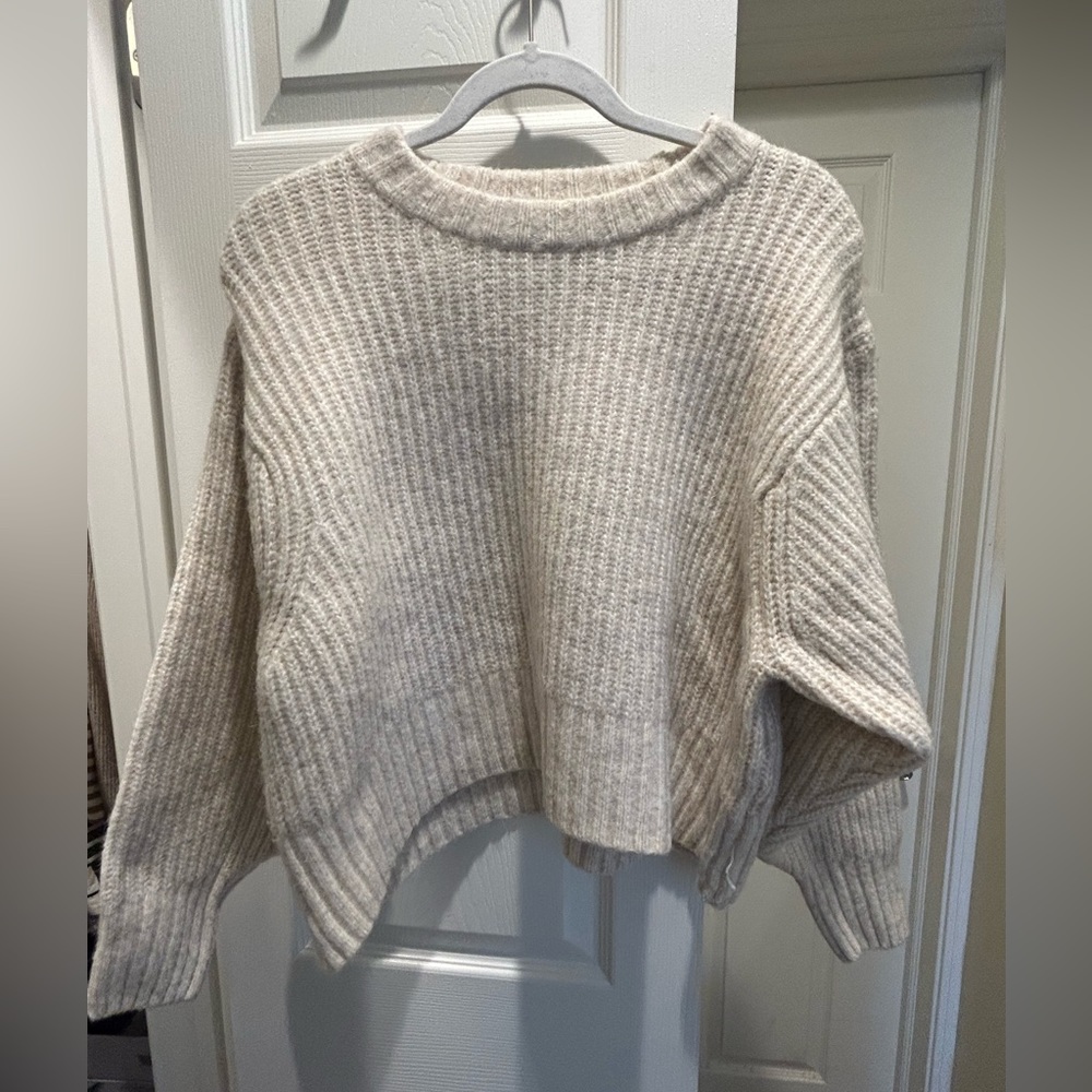 Monki Boxy Cropped Sweater